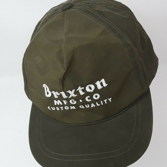 brixton mfg co hat